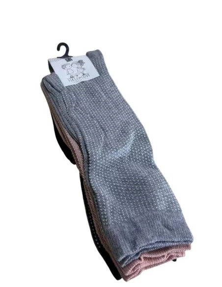 Calzini Bambina First Love art. 51/G Tris Caldo Cotone