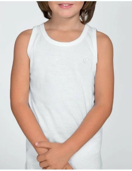 Canotta Bimbo Spalla Larga Navigare art. 13021 set 3 pezzi