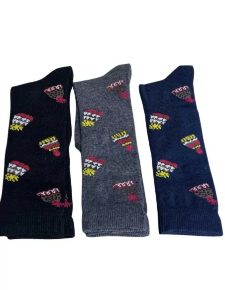 Calzini Bambino First Love art. 36BLF Tris Caldo Cotone