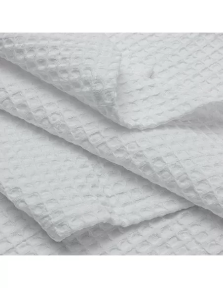 Telo Bagno Nido d'ape Cotone Bianco