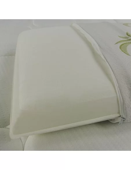 Guanciale Memory Aloe Vera Saponetta 50x80cm H15cm