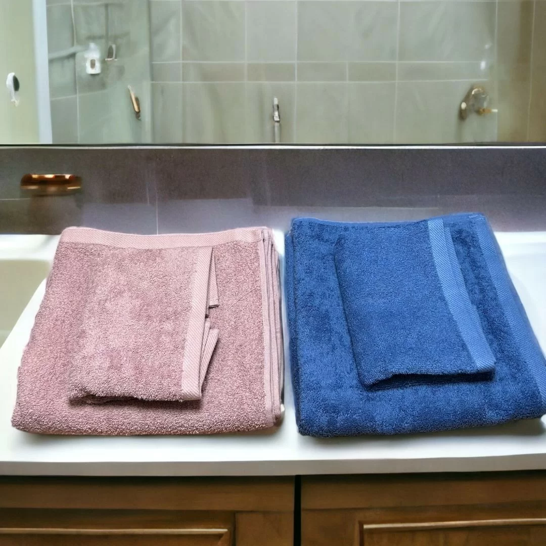 Coppia Asciugamani Lui e Lei LineaBlu art....