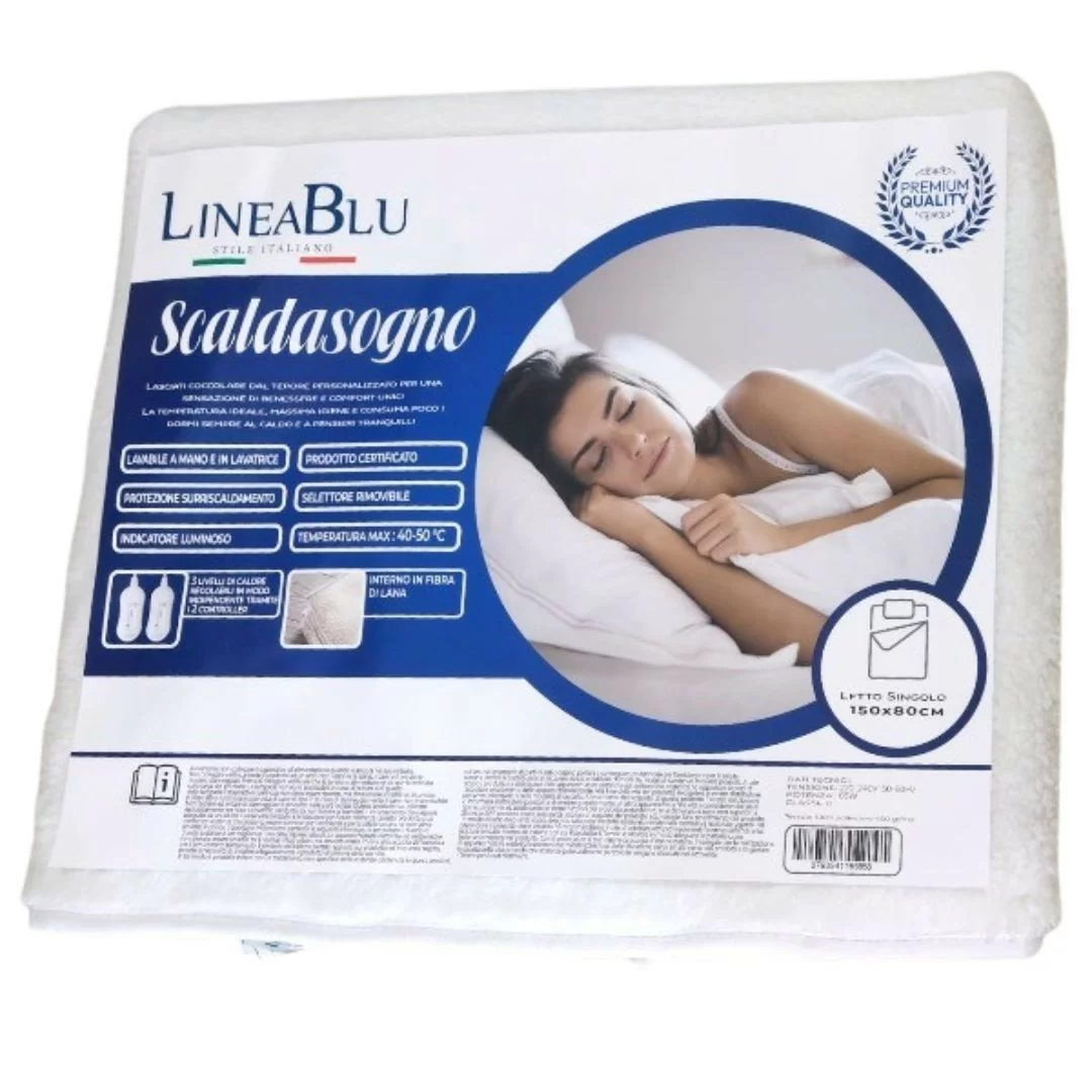 Scaldasonno in Fibra di Lana LineaBlu Regolabile