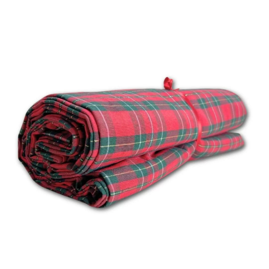 Telo Arredo Natalizio LineaBlu art. Tartan