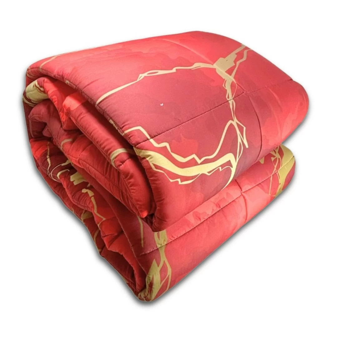 Trapunta Natalizia Invernale Matrimoniale art. Marble Design