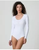 Body Donna Manica Lunga Jadea art. 4154 Scollo Lollo