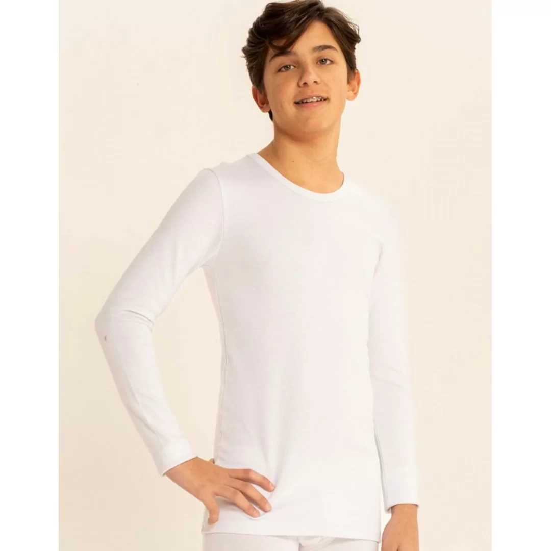 Maglia Manica Lunga Cotone Bambino Kissimo art. PB191