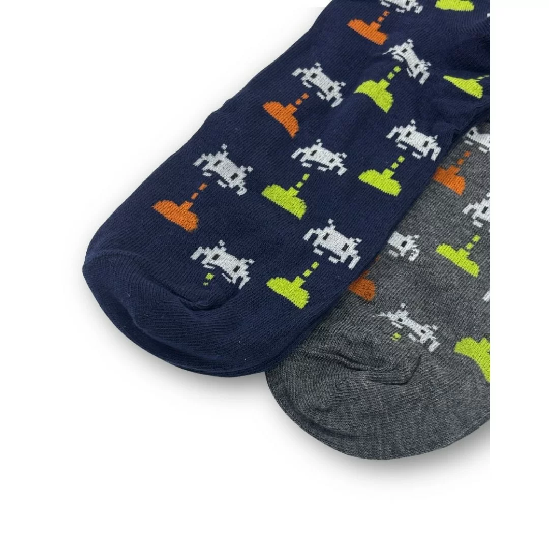 Calza Uomo Fantasia Lunga Dandy art. Gamesocks...