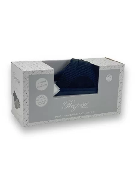 Pantofola Invernale Uomo Antiscivolo Preziosa Home art. 0287