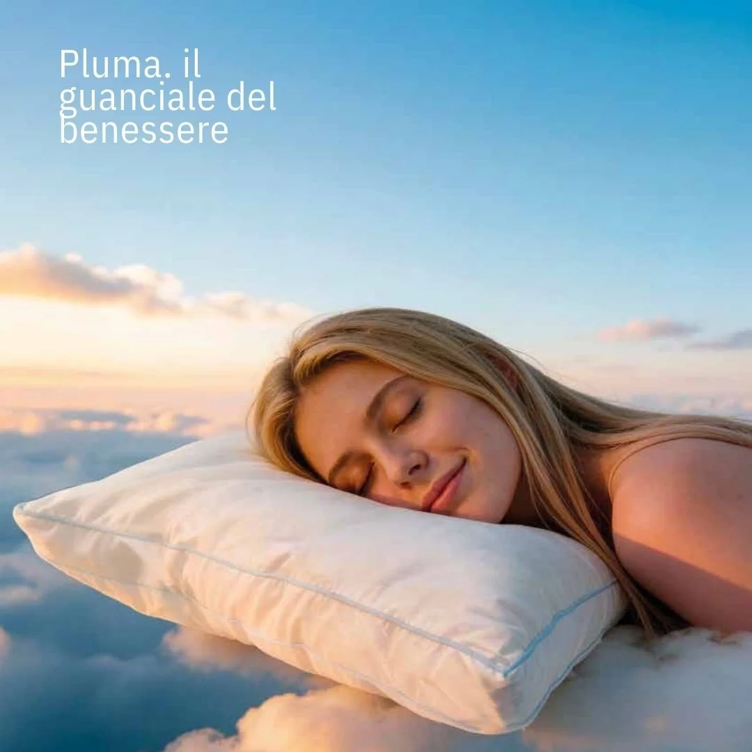Cuscino Letto Piuma Biancaluna art. Pluma 50x80cm 2