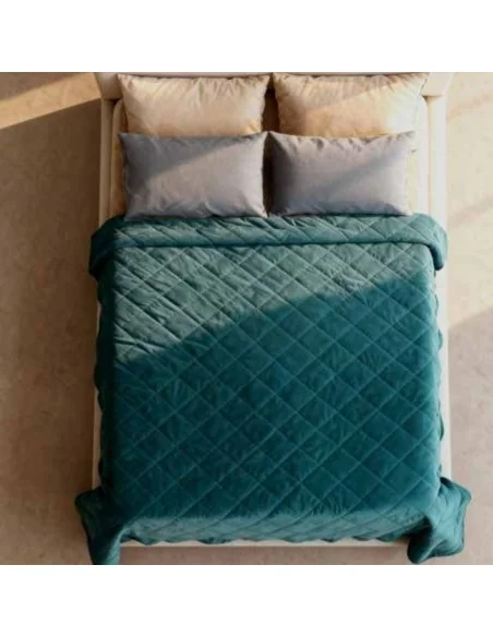 Copriletto Trapuntato Matrimoniale Biancaluna art. Velvet