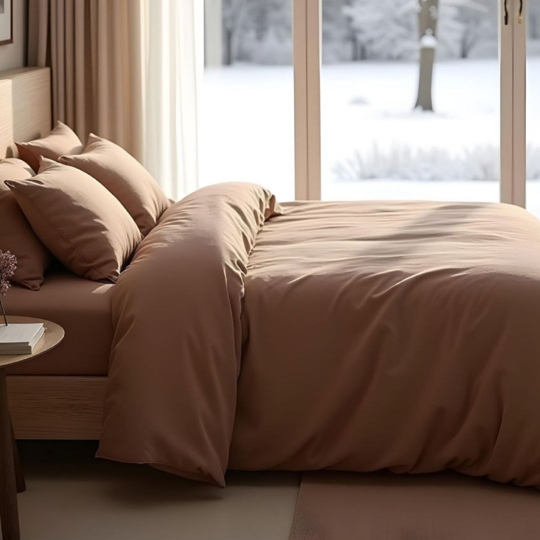 Copripiumino Microfibra Matrimoniale Biancaluna art. Petra