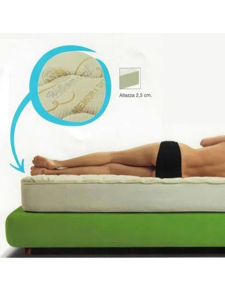 Topper Memory Foam Biancaluna art. Canaveral
