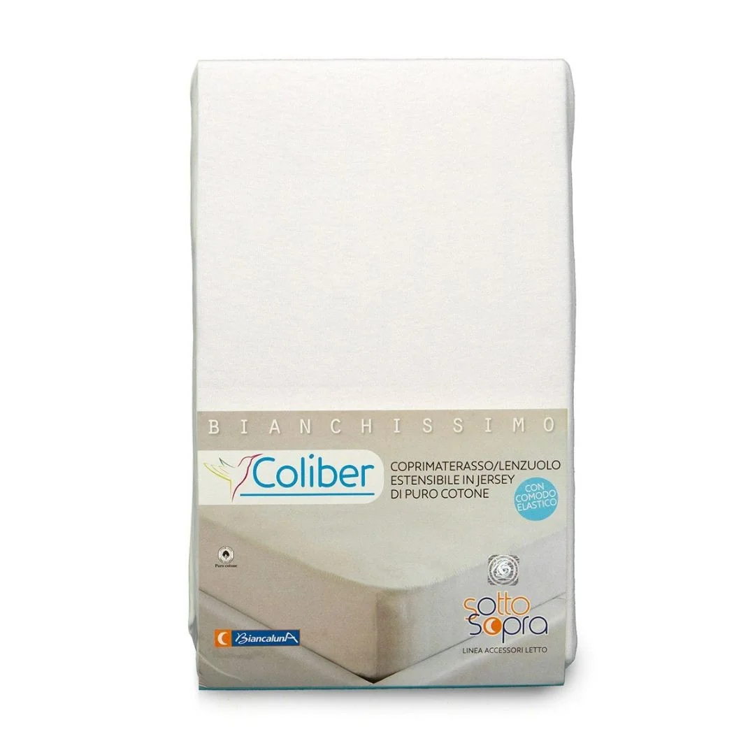 Coprimaterasso Cotone Jersey Biancaluna art....