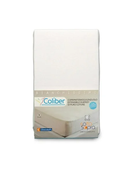 Coprimaterasso Cotone Jersey Biancaluna art. Coliber