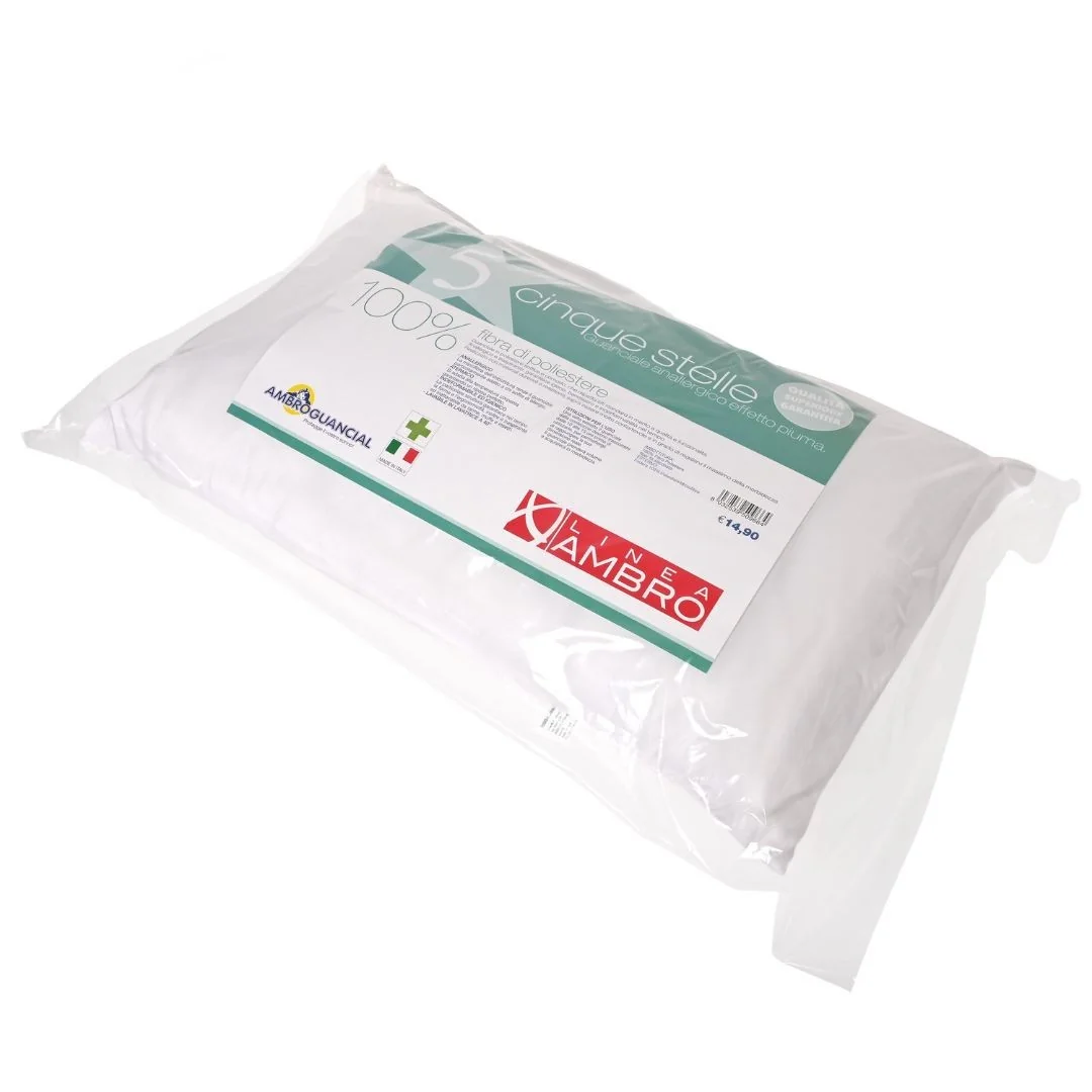 Cuscino Anallergico Linea Ambro art. 5 Stelle