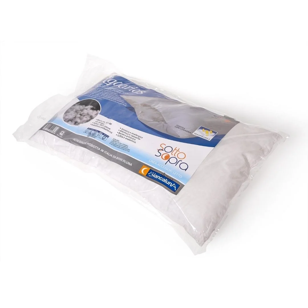 Cuscino Anallergico Microfibra Biancaluna art....