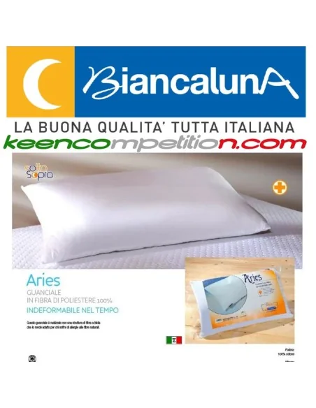 Cuscino Anallergico Soffice Biancaluna art. Aries