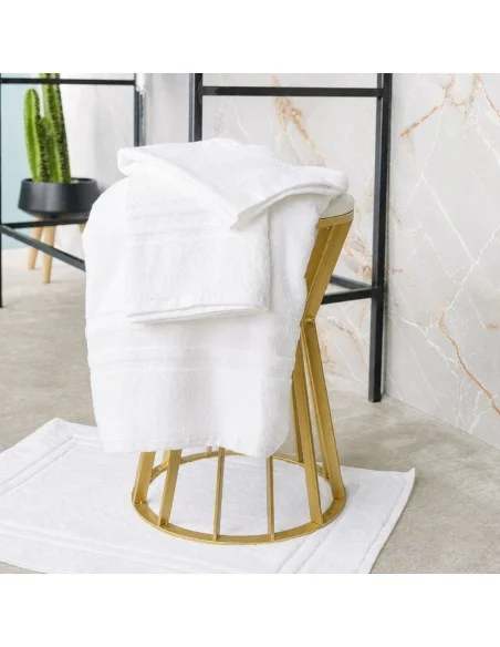 Tris Asciugamani Bagno Biancaluna art. Bianchissimo Hotellerie