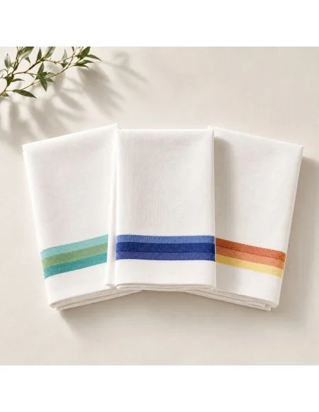 Strofinaccio Cucina LineaBlu art. Spigato set 6 pezzi