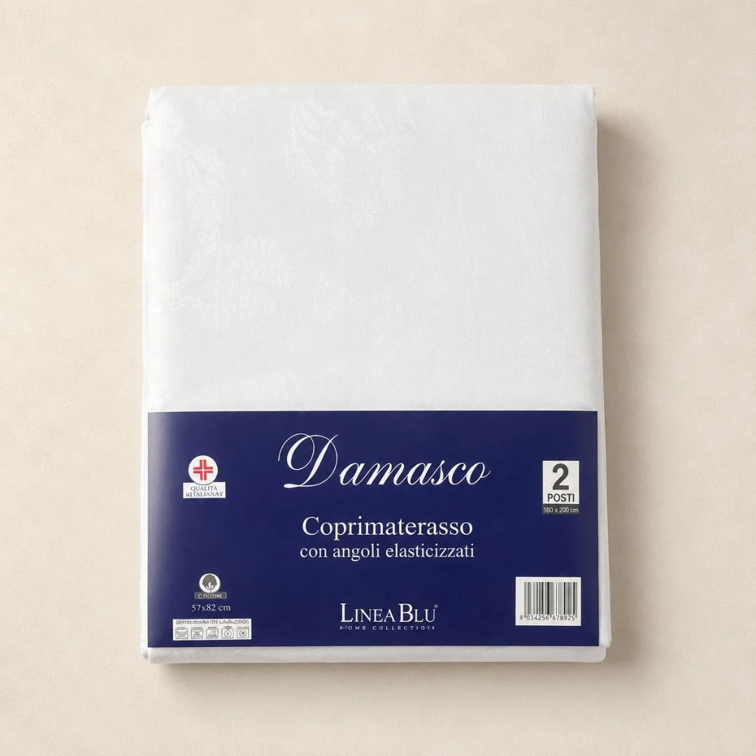 Coprimaterasso Cotone LineaBlu art. Damasco...