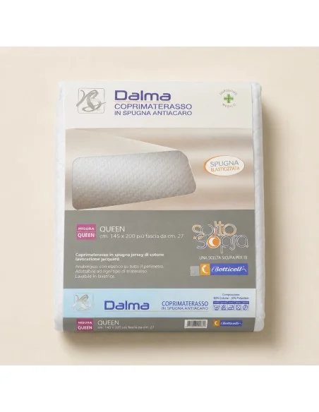 Coprimaterasso Spugna Biancaluna art. Dalma Con Elastico