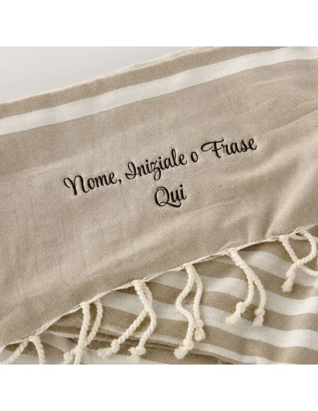Telo Mare Personalizzabile LineaBlu art. Fouta Beach Marine