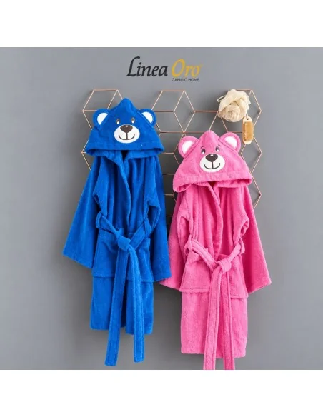 Accappatoio Spugna Baby Linea Oro art. Animals Orsetto