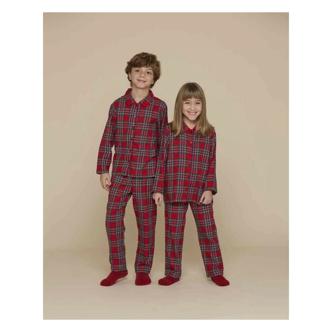 Pigiama Natalizio Bambino Flanella Noi Di Notte...