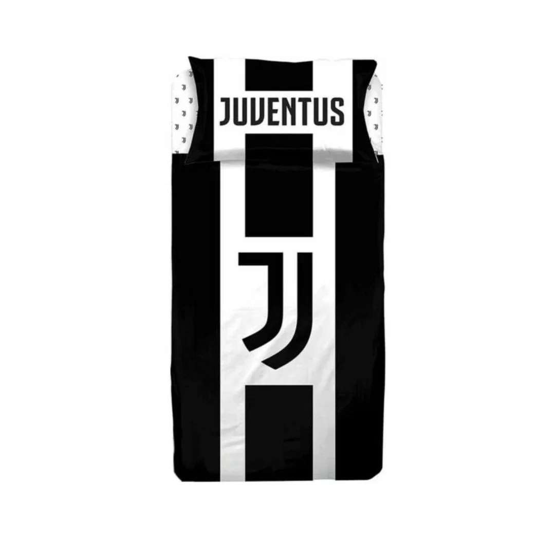 Completo Letto Singolo Puro Cotone Juventus Ufficiale