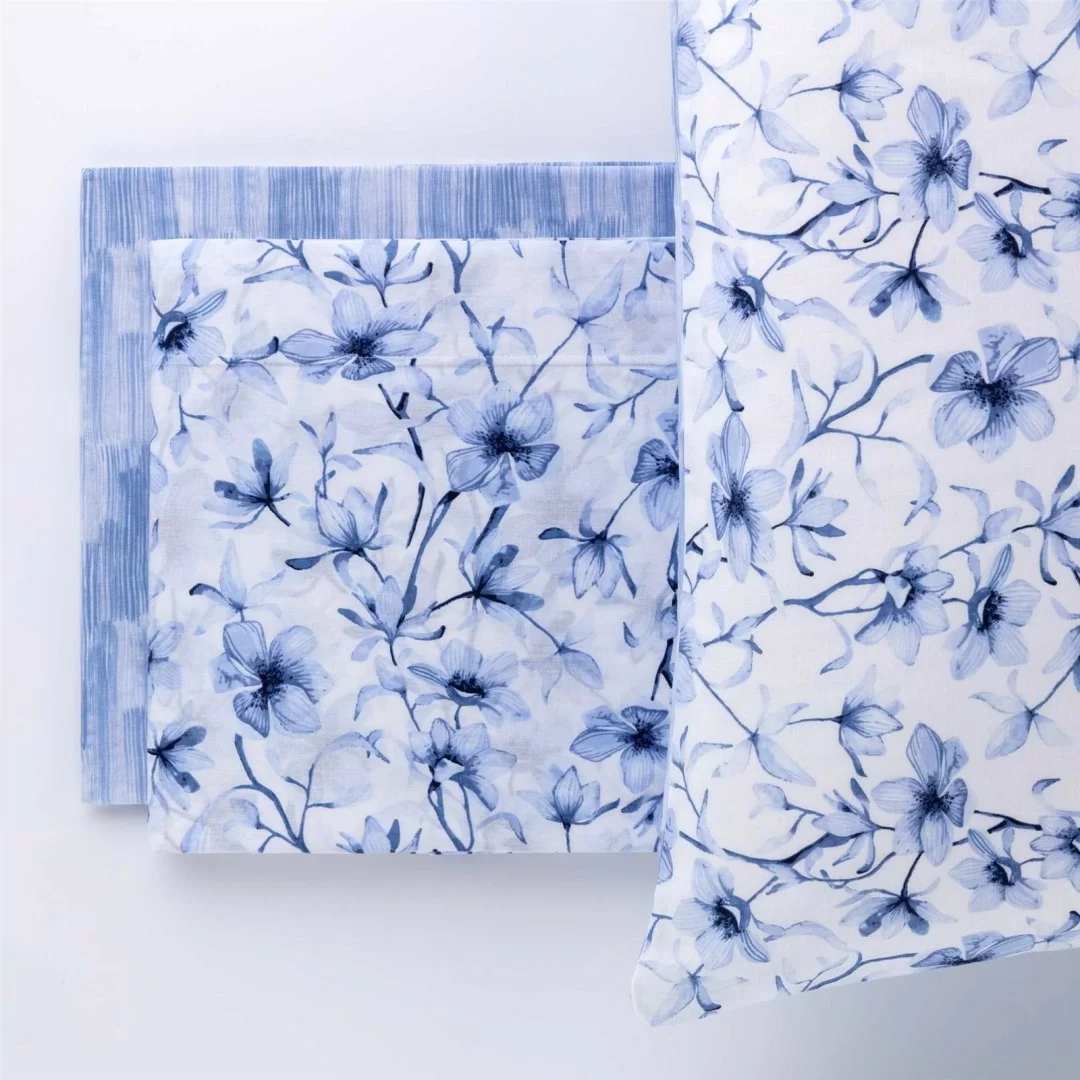 Completo Letto Matrimoniale Linea Oro art. Linda Cotone 2