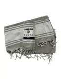 Telo Mare Fouta art. Mediterraneo Personalizzabile LineaBlu 90x170cm in 100% cotone con frangia