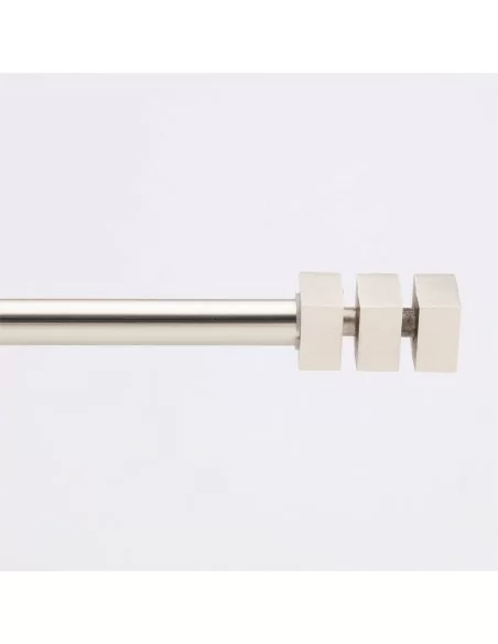 Bastone Tenda Acciaio Linea Oro art. Quadrato Estensibile