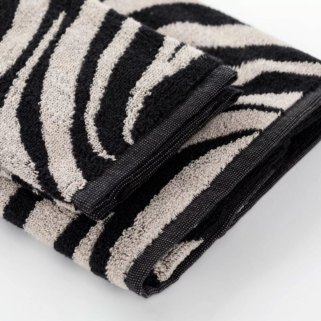 Coppia Asciugamani Spugna Linea Oro art. Zebra...
