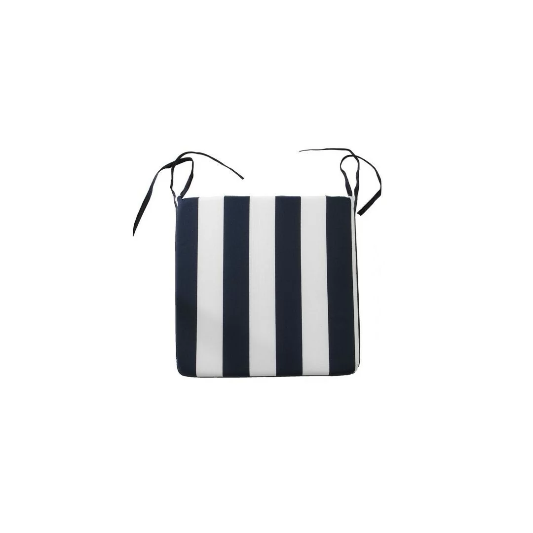 Cuscini Copri Sedia a Righe 38x38cm set 6 pezzi