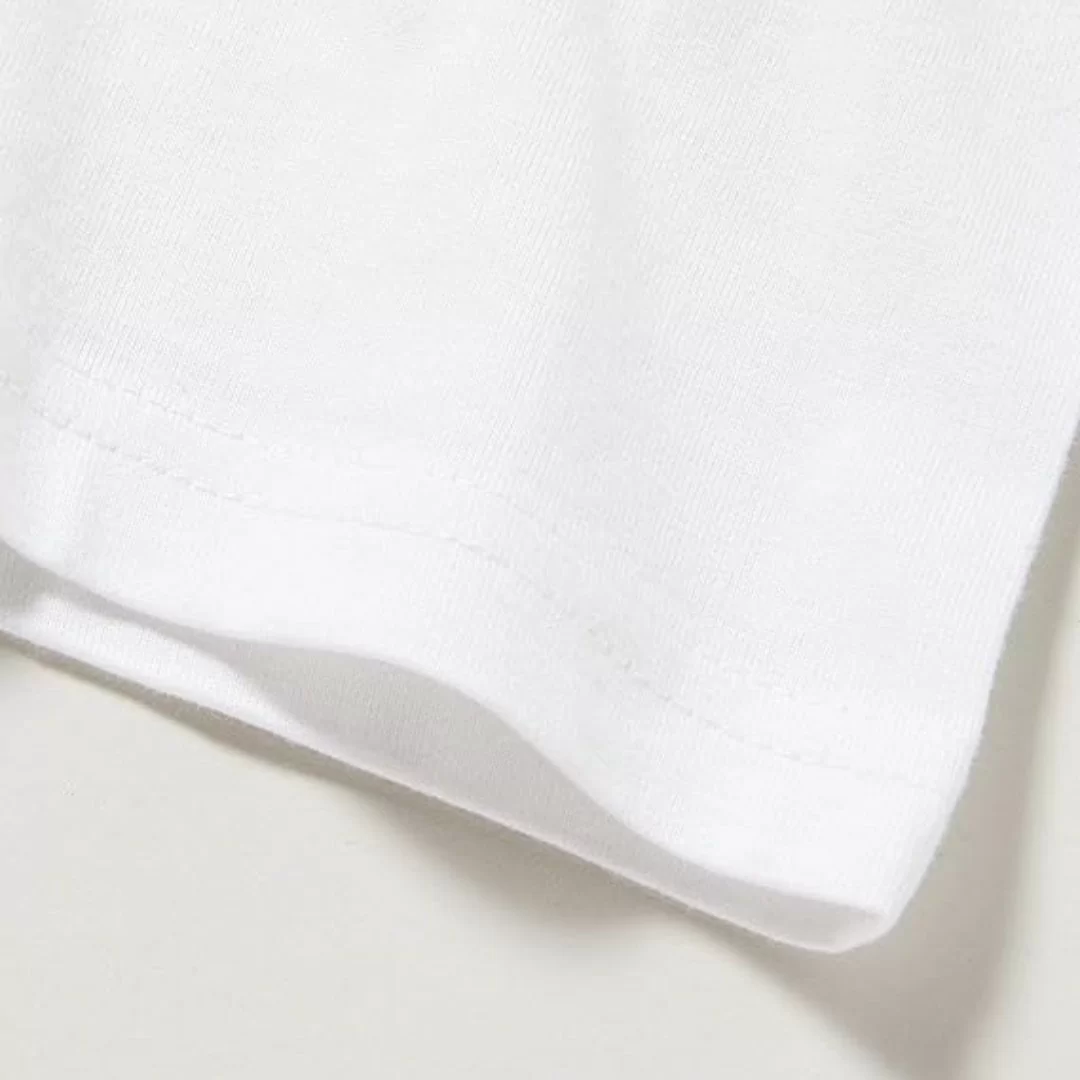 T Shirt Manica Corta Scuola Unisex 100% Cotone