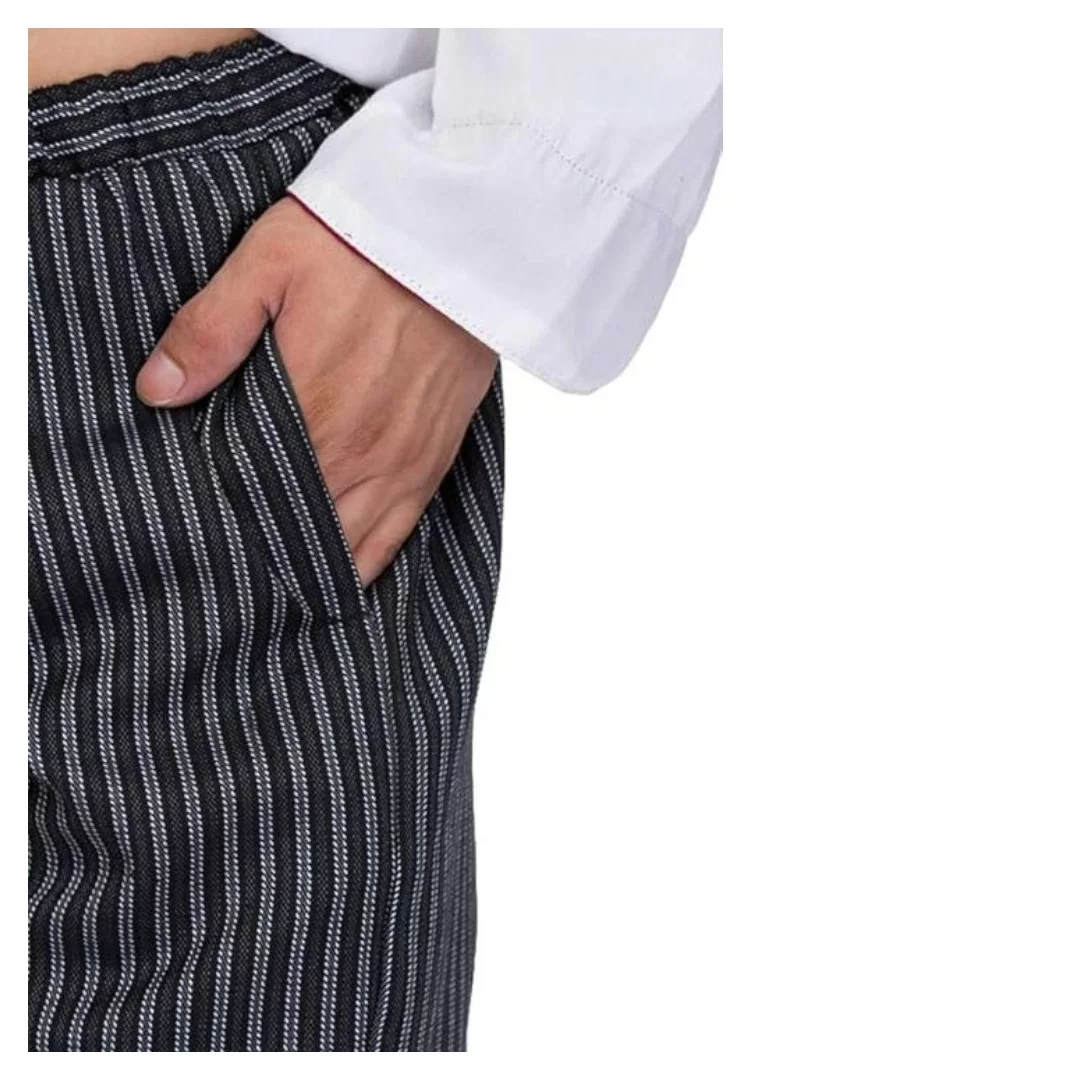 Pantalone da Lavoro Multitasche Modello Rigato...