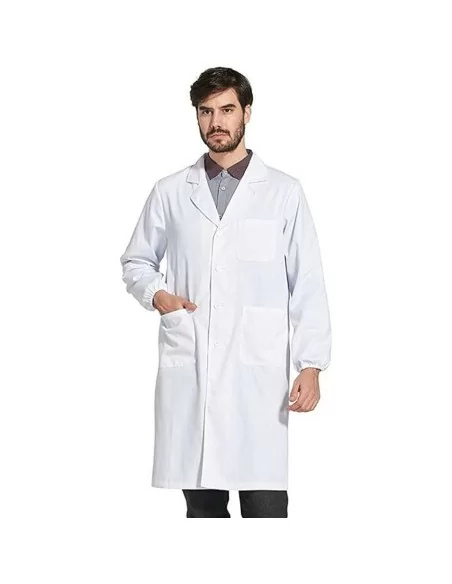 Camice Laboratorio Lavoro Uomo a Manica Lunga