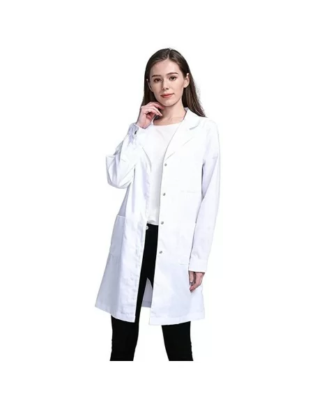 Camice Laboratorio Lavoro Donna a Manica Lunga