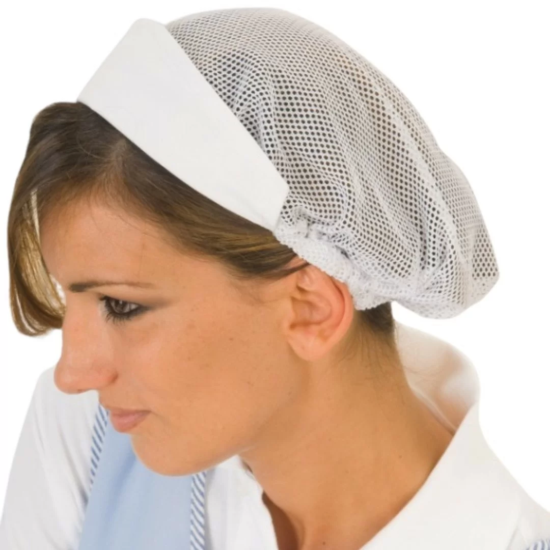 Cuffia Cucina a Rete Professionale Bianca