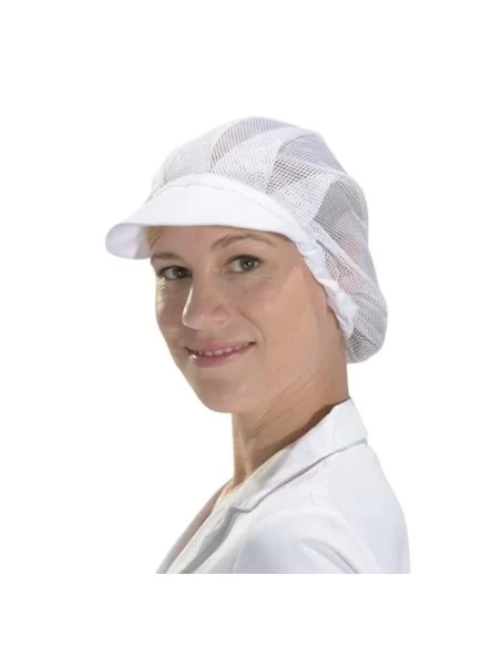 Cuffia Cucina a Rete Donna Bianca art. Isacco Taglia Unica