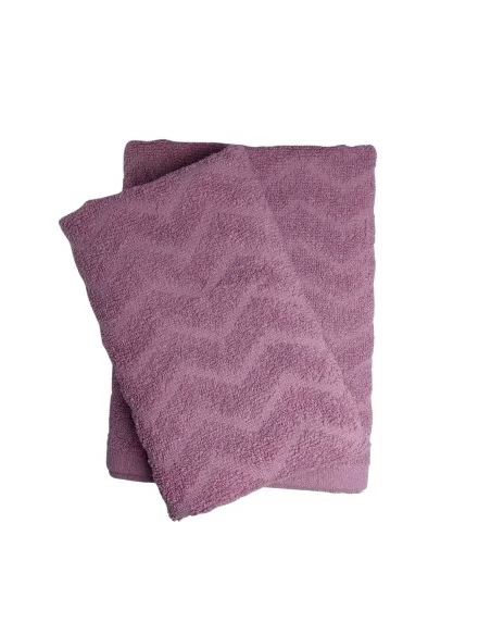 Coppia Asciugamani Spugna LineaBlu art. Perla 500gr/mq