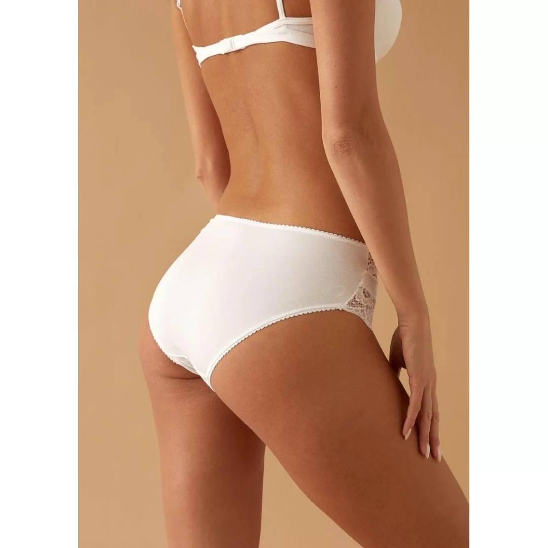 Slip Pizzo Donna Jadea art. 742 Cotone set 3 pezzi