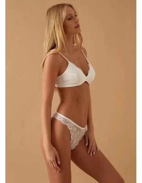 Perizoma Pizzo Trasparente Jadea art. 1629 set 3 pezzi