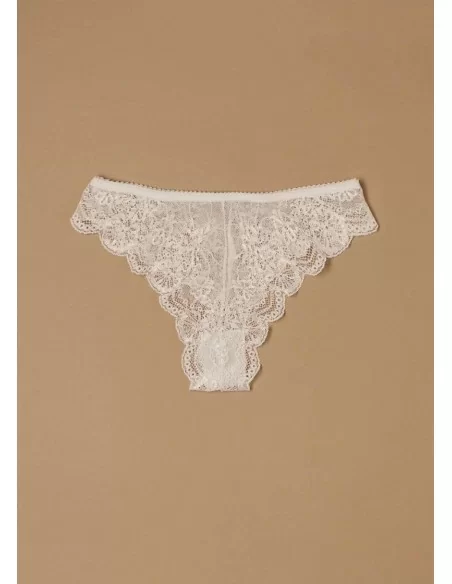 Perizoma Pizzo Trasparente Jadea art. 1629 set 3 pezzi