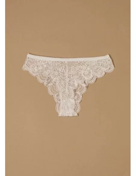 Perizoma Pizzo Trasparente Jadea art. 1629 set 3 pezzi