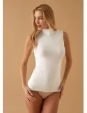 Lupetto Donna Smanicato Cotone Jadea art. 4058