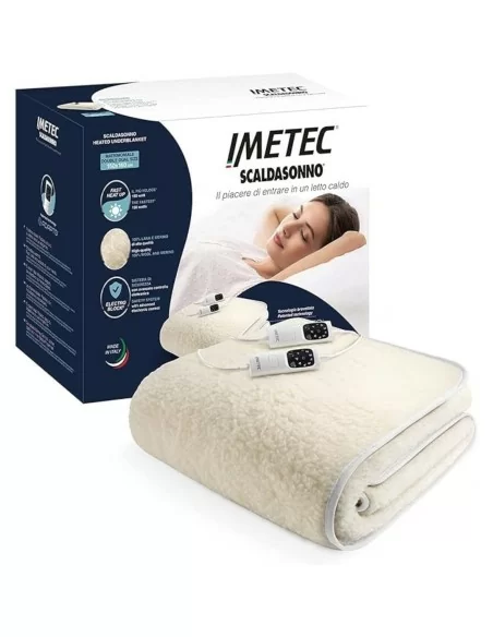 Scaldasonno Imetec Matrimoniale art. Adapto Lana e Merino