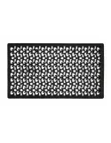 Zerbino Esterno Gomma Dura Nero Trama Stella