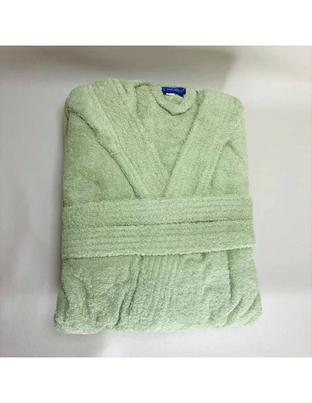 Accappatoio Personalizzato Verde Salvia LineaBlu art. Marte